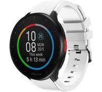 Strap-it Bracelet silicone - compatible pour Polar Pacer (blanc) G