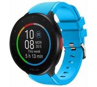 Strap-it Bracelet silicone - compatible pour Polar Pacer (bleu clair) G