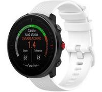 Strap-it Bracelet silicone - compatible pour Polar Vantage M (blanc) G
