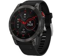 Strap-it Bracelet Sport en Silicone pour Garmin Epix Gen 2 - Bracelet de montre en Silicone compatible avec Garmin Epix Gen 2 - Noir