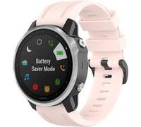 Strap-it Bracelet silicone - compatible pour Samsung Galaxy WatchFenix 5s / 6s (rose clair) G