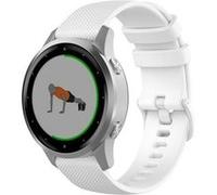 Strap-it Bracelet silicone - compatible pour Samsung Galaxy WatchVivoactive 4s - 40mm - blanc G