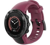 Strap-it Bracelet silicone - compatible pour Suunto 5 (rouge rosé) G