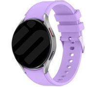 Strap-it Bracelet silicone connexion parfait - compatible pour Samsung Galaxy Watch 6 - 44mm (lilas) G