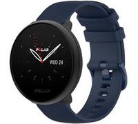 Strap-it Bracelet silicone de luxe - compatible pour Polar Ignite 3 (bleu foncé) G