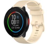 Strap-it Bracelet silicone luxe - compatible pour Polar Pacer (beige) G
