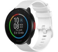 Strap-it Bracelet silicone luxe - compatible pour Polar Pacer (blanc) G