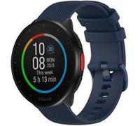 Strap-it Bracelet silicone luxe - compatible pour Polar Pacer (bleu foncé) G