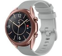 Strap-it Bracelet silicone luxe - compatible pour Samsung Galaxy Watch 3 41mm (gris) G