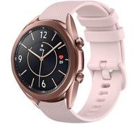 Strap-it Bracelet silicone luxe - compatible pour Samsung Galaxy Watch 3 41mm (rose) G