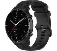 Strap-it Bracelet silicone luxe - compatible pour Xiaomi - compatible pour Amazfit GTR 2 (noir) - - compatible pour Amazfit GTR 2 G