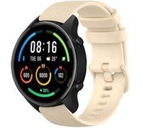 Strap-it Bracelet silicone luxe - compatible pour Xiaomi Mi Watch (beige) G