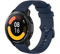 Strap-it Bracelet silicone luxe - compatible pour Xiaomi Watch S1 (bleu foncé) G