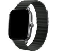 Strap-it Bracelet silicone magnétique - compatible pour Amazfit Bip (noir) G