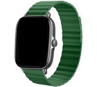Strap-it Bracelet silicone magnétique - compatible pour Xiaomi - compatible pour Amazfit GTS 2 (vert) G