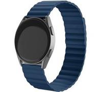 Strap-it Bracelet silicone magnétique - compatible pour Xiaomi Watch S1 (bleu) G