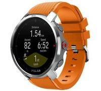 Strap-it Bracelet silicone twill - compatible pour Polar Grit X (orange) G