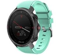 Strap-it Bracelet silicone twill - compatible pour Polar Grit X Pro (aqua) G