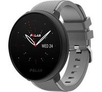 Strap-it Bracelet silicone twill - compatible pour Polar Ignite 2 (gris) G