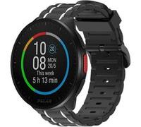 Strap-it Bracelet sport à boucle - compatible pour Polar Pacer (noir/blanc) G