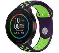 Strap-it Bracelet sport - compatible pour Polar Pacer (violet/vert) G