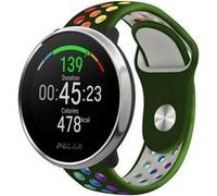Strap-it Bracelet sport - compatible pour Polar Unite (vert armée/coloré) G
