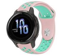 Strap-it Bracelet sport - compatible pour Samsung Galaxy WatchVenu 2s - 40mm - rose/aqua G