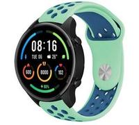 Strap-it Bracelet sport - compatible pour Xiaomi Mi Watch (aqua/bleu) G