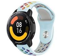 Strap-it Bracelet sport - compatible pour Xiaomi Watch S1 (bleu clair coloré) G