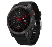 Strap-it Bracelet Sport en Silicone pour Garmin Epix Gen 2 - Bracelet de montre en Silicone compatible avec Garmin Epix Gen 2 - Noir