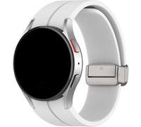 Strap-it Bracelet sport magnétique - compatible pour Samsung Galaxy Watch 6 - 44mm (blanc) G