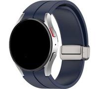 Strap-it Bracelet sport magnétique - compatible pour Samsung Galaxy Watch 6 Classic 43mm (bleu foncé) G
