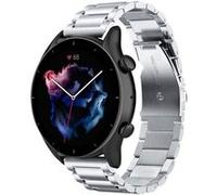 Strap-It Bracelet titane - compatible pour Amazfit GTR 3 (argent) G