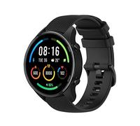 Strap-it Xiaomi Mi Watch Bracelet en silicone de qualité supérieure (Noir)