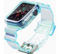 Strap Light Set Boîtier de remplacement pour montre 6 44mm / montre 5 44mm / montre 4 44mm / montre SE 44mm bleu
