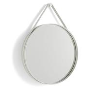 Strap Mirror No 2 Miroir mural Ø50 cm Hay gris clair - 5710441315285