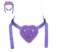 Strap-On Ajustable pour Femmes - Dildo Harnais Large pour Strapon, Pegging et Jeux Érotiques Lesbiennes, Harnais Détachable pour Couple et Jeux Sexuels