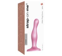 Strap-on-me Curvy S - dildo ondulé à ventouse (rose)