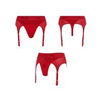 strap-on-me® Harnais Lingerie Diva - Coupe Seconde Peau Élégante, Lingerie en Dentelle Érotique pour Femme - Compatible et Godemichés - Idéal pour le Pegging, le BDSM et les Jeux de Rouge - M