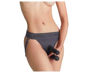 Strap-on-me - harnais pour gode-ceinture - réglable XS-XXL - gris