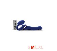 Strap-On Vibrant Multi Orgasm Strap-on-Me M - Couleur : Bleu