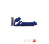 Strap-On Vibrant Multi Orgasm Strap-on-Me XL - Couleur : Bleu