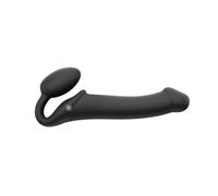 Strap-on vibrant télécommandé 3 moteurs noir L