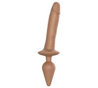 Strap-on-me Switch Realistic L - godemichet 2-en-1 en silicone (couleur chair)