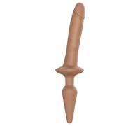 Strap-on-me Switch Realistic S - gode 2-en-1 en silicone (couleur chair)