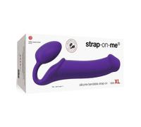 Strap On Me - Gode-ceinture sans bretelles - Taille XL - Violet