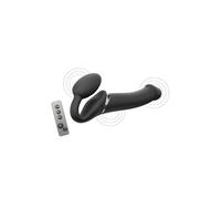 Strap On vibrant 3 moteurs (Couleur : NOIR - Taille : L)