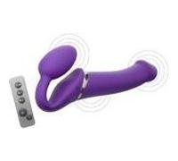 Strap On vibrant 3 moteurs (Couleur : VIOLET - Taille : M) VIOLET G