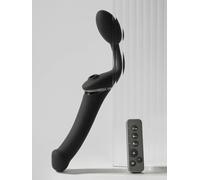 Strap-on vibrant télécommandé Multi Orgasm noir M