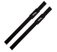 Strap pour barre ou haltère Softee (x2) Noir 59x4 cm Unisex